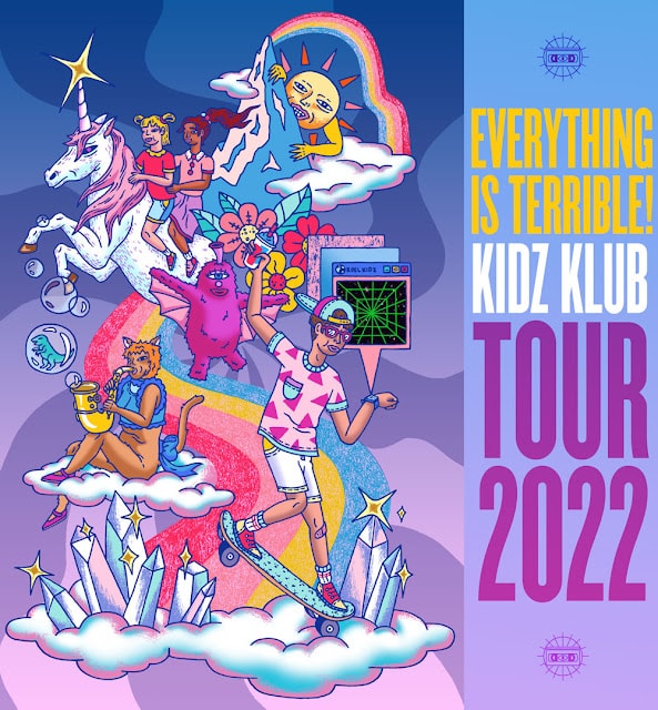 Poster for Everything is Terrible! Kidz Klub Tour