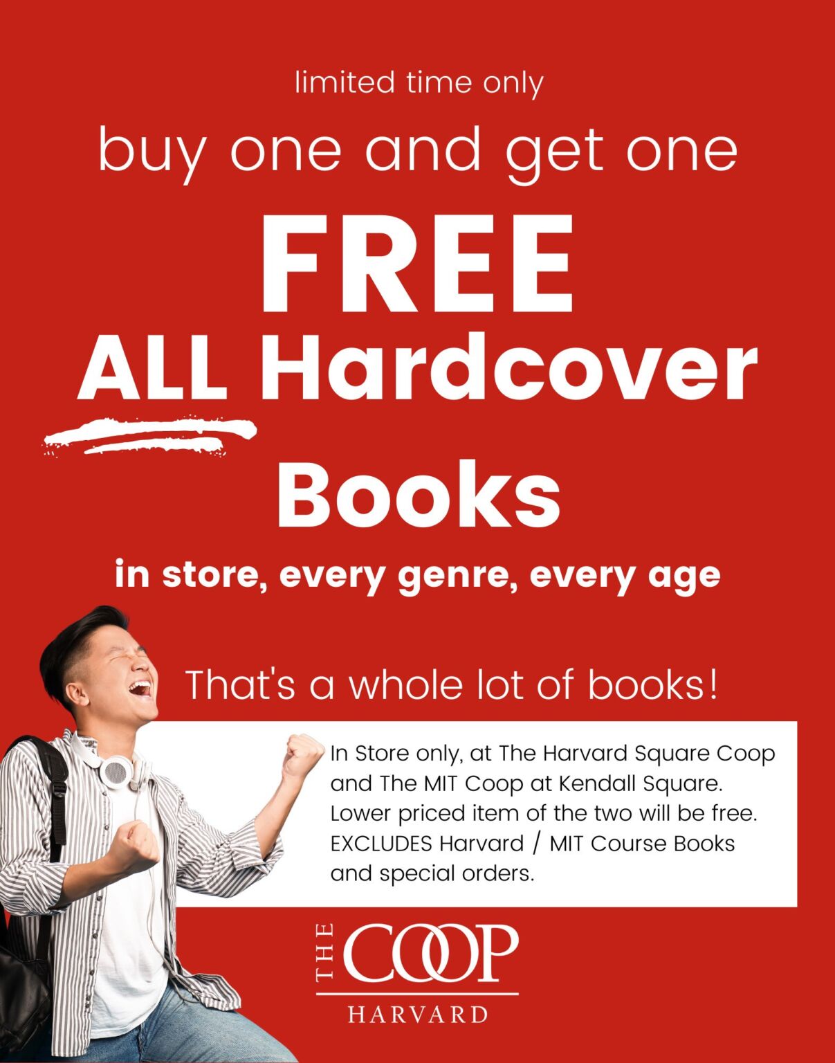 Harvard COOP Book Sale Harvard Square