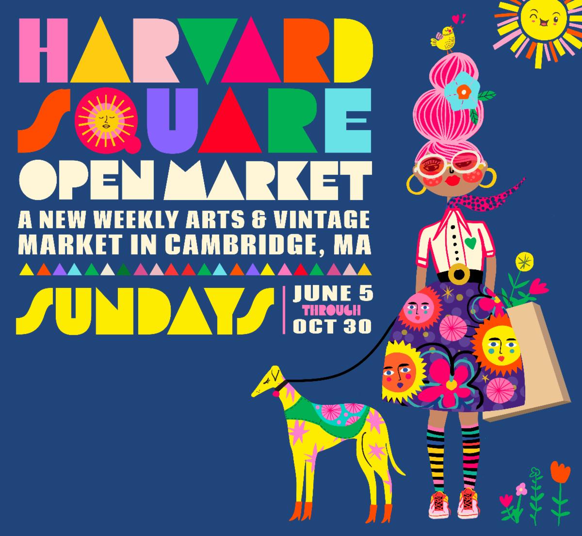Exciting Announcement! Harvard Square Open Market Begins June 5th