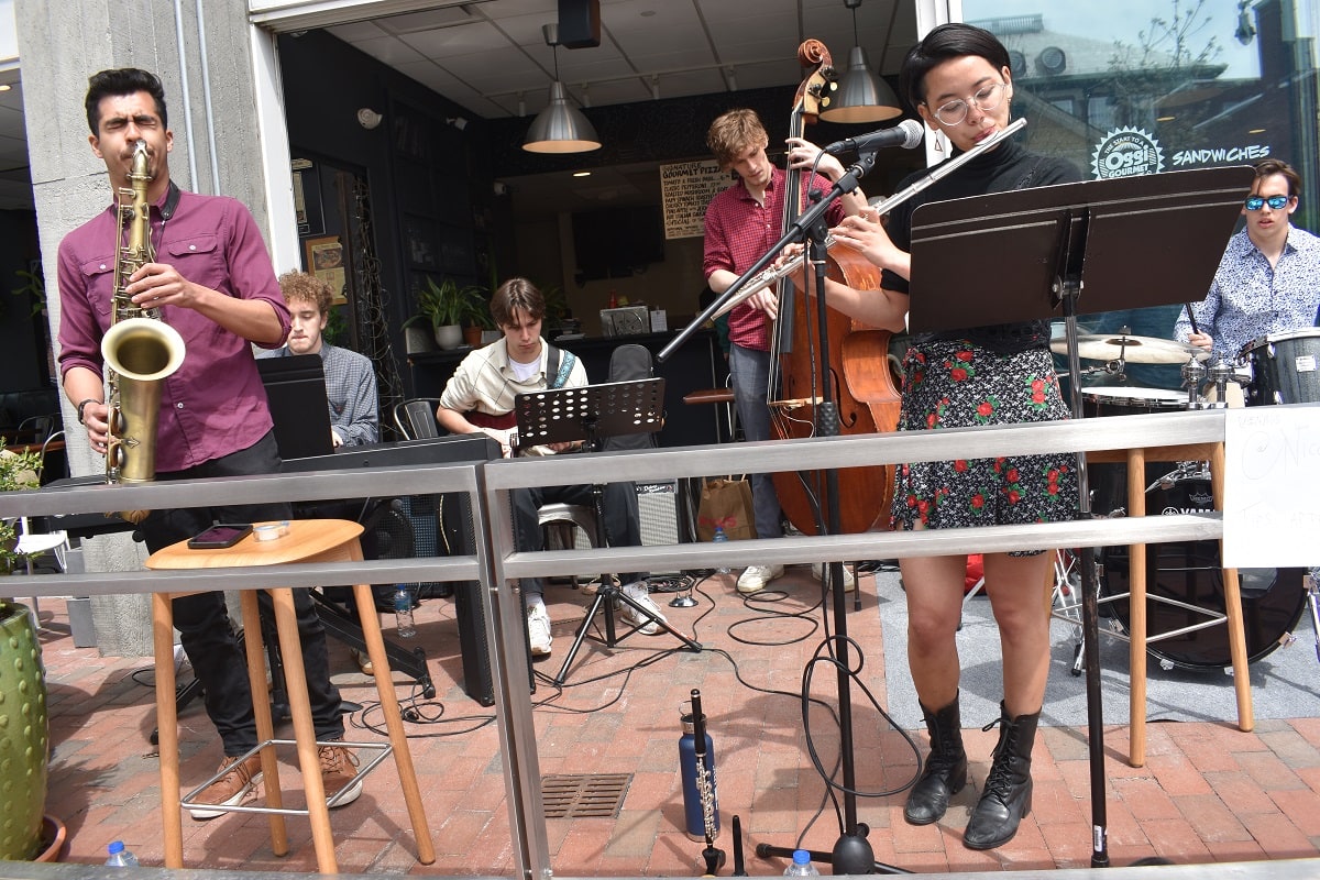 Jazz Performance In Harvard Square Harvard Square