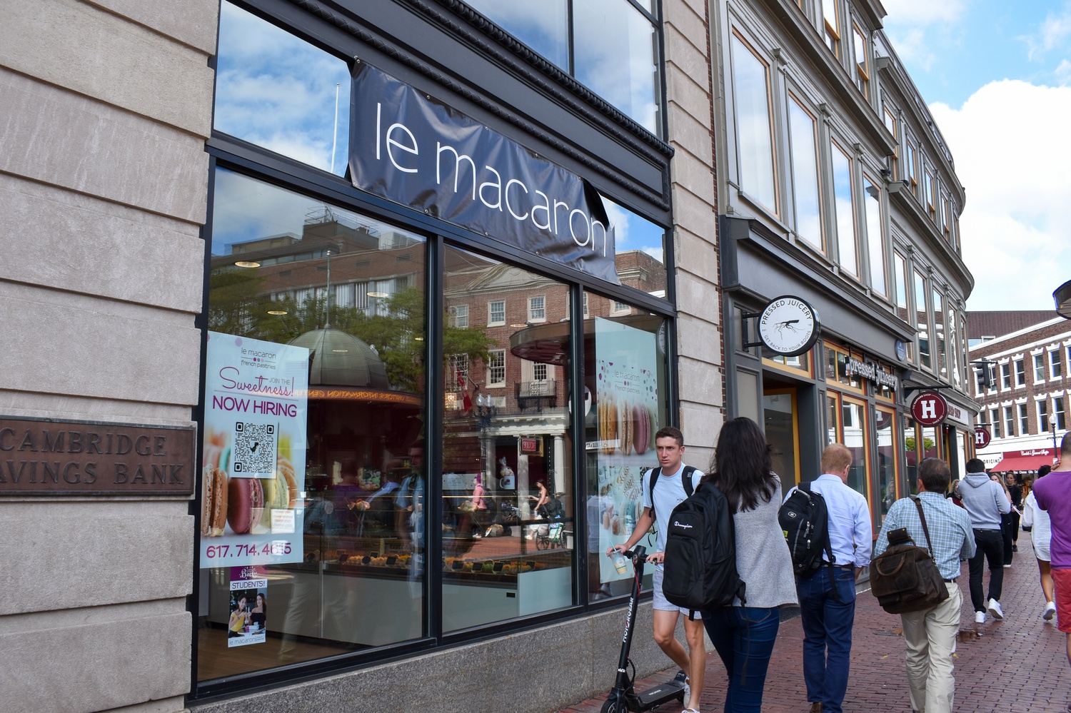 Le Macaron first opened the doors of its Harvard Square location on Aug. 12, 2022.