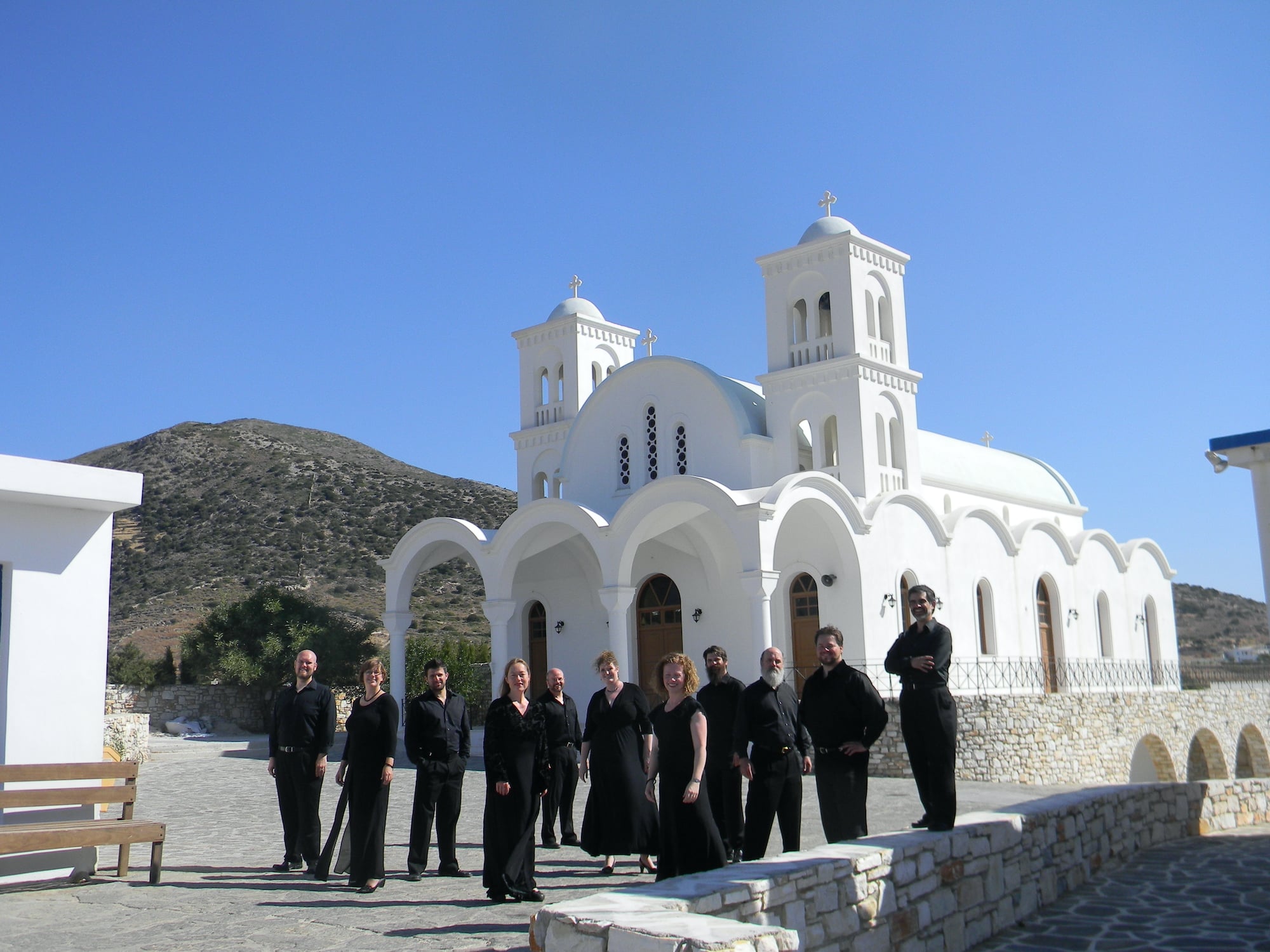 CAPPELLA ROMANA On Paros Island in 2011