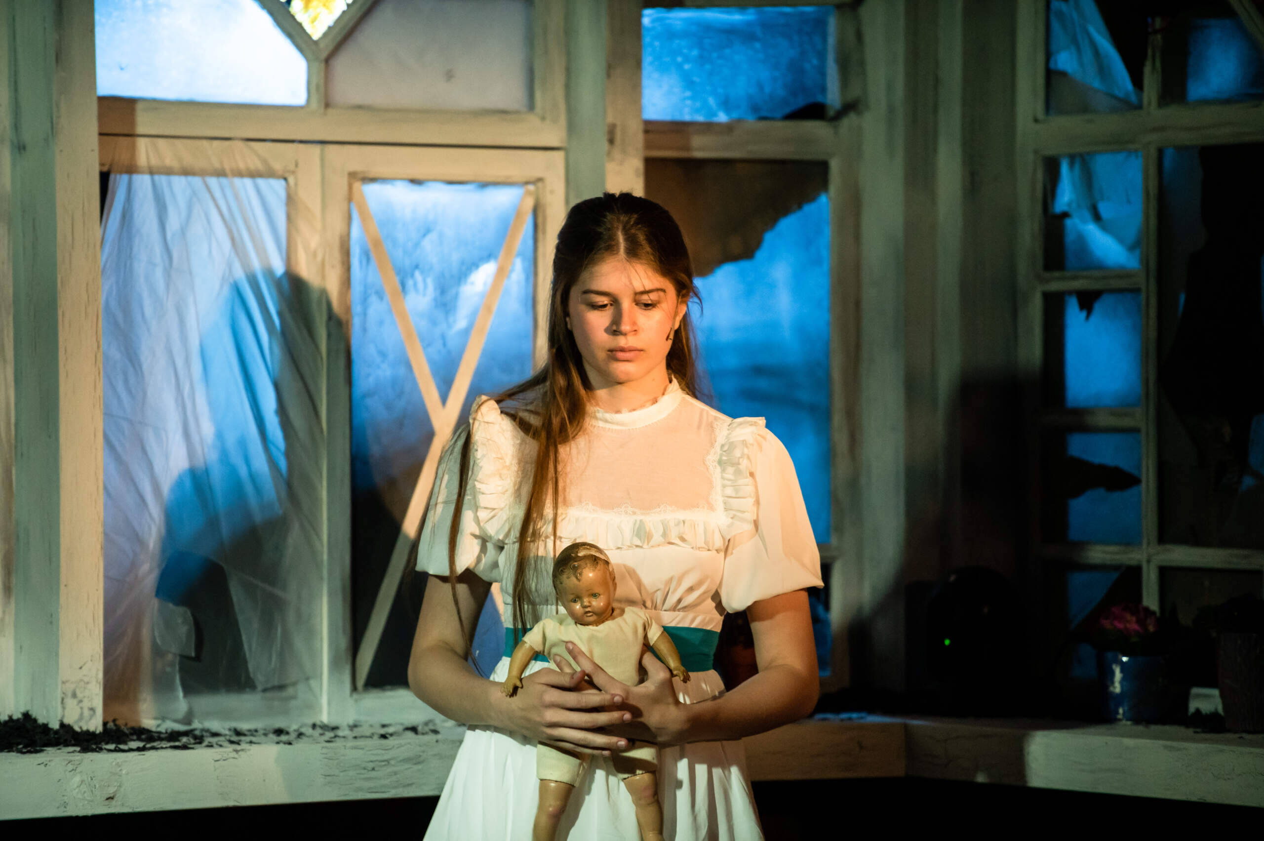Taisiia “Taya” Fedorenko plays a Ukrainian girl sent to Russia for adoption in "The Gaaga." (Courtesy Irina Danilova)