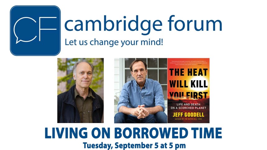 Forum Network - Cambridge Forum - Living On Borrowed Time - Visual