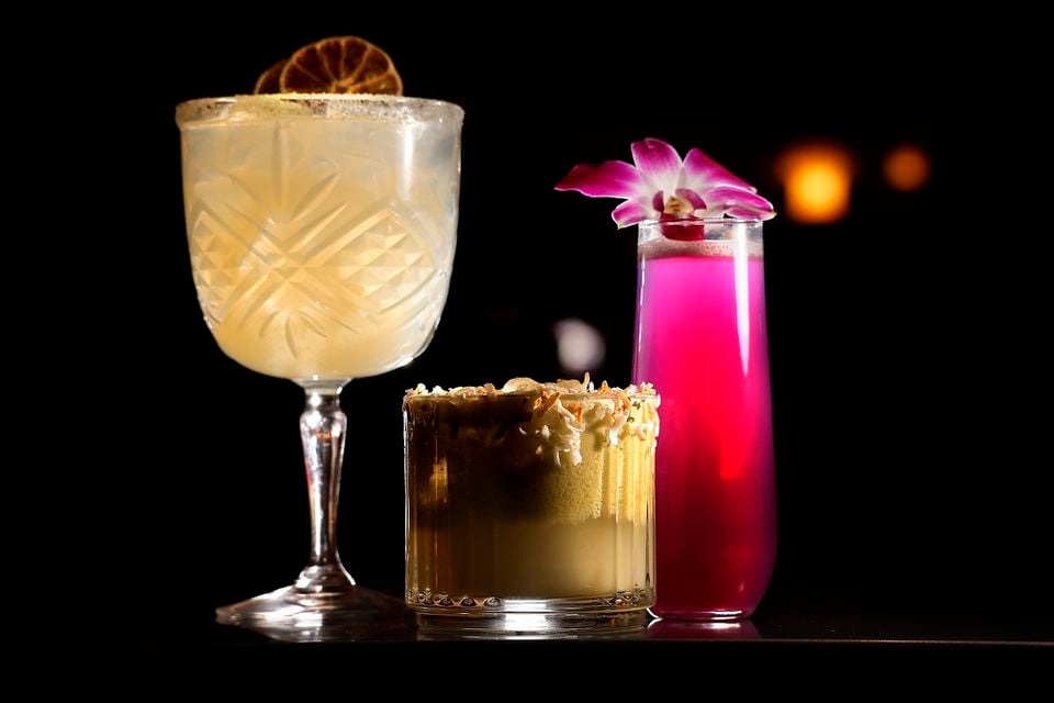 The Burro Cadillac, matcha coconut, and Feria de las Flores at the Painted Burro.