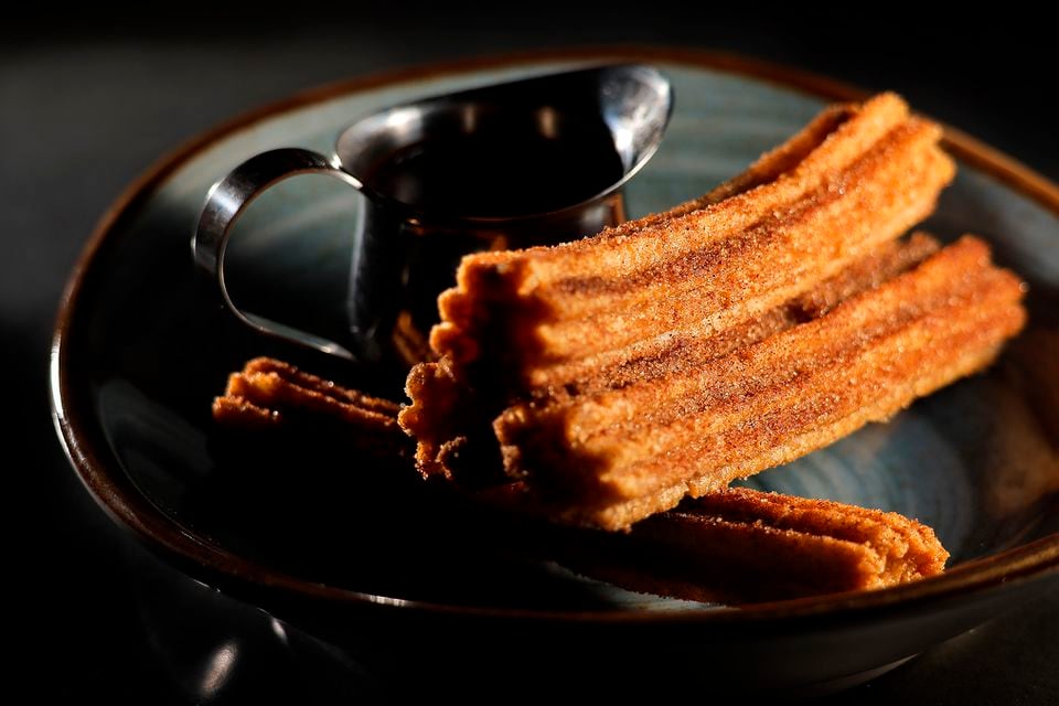 Burro churros at the Painted Burro.