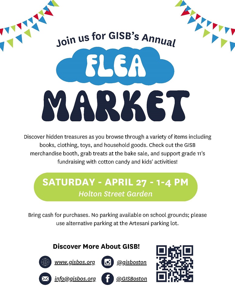 GISB Flea Market Flohmarkt Harvard Square