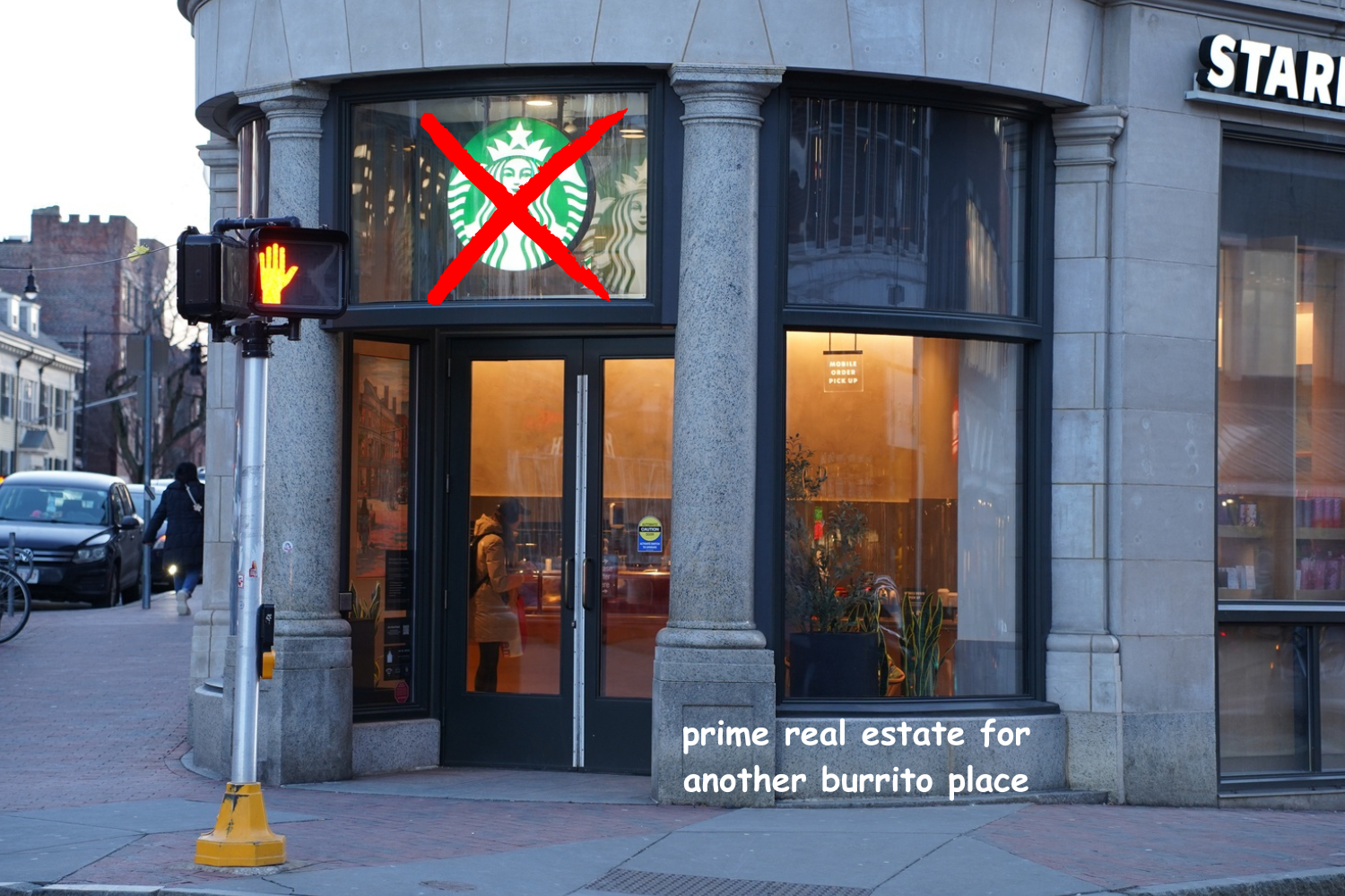 Prime real estate right here